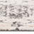 Bisera Black And White Patterned Shag Rug-42307287
