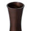 Grand vase de sol décoratif contemporain en forme de trompette Isamarie 41 po-63371324