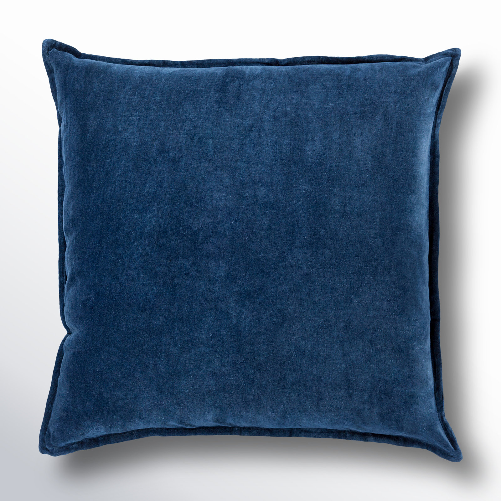 Edgar Throw Pillow, Navy, Pillow Cover Only - No Insert, 22"H x 22"W