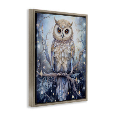 Owl on Twinkling Branch