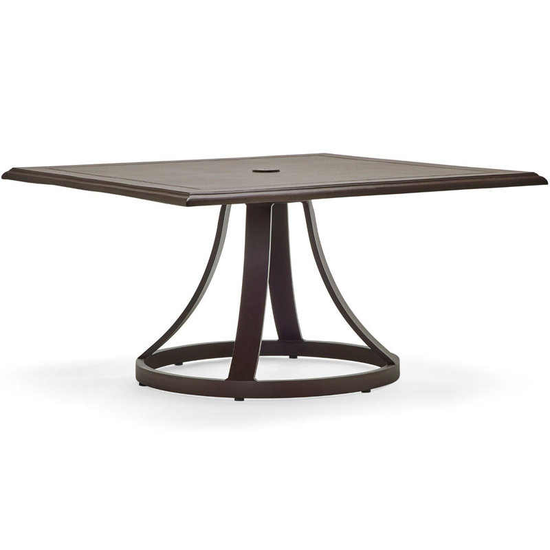 Table basse carrée à parasol, Graphite