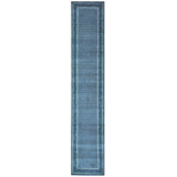 Hand-Knotted High-Quality Light Blue Area Rug