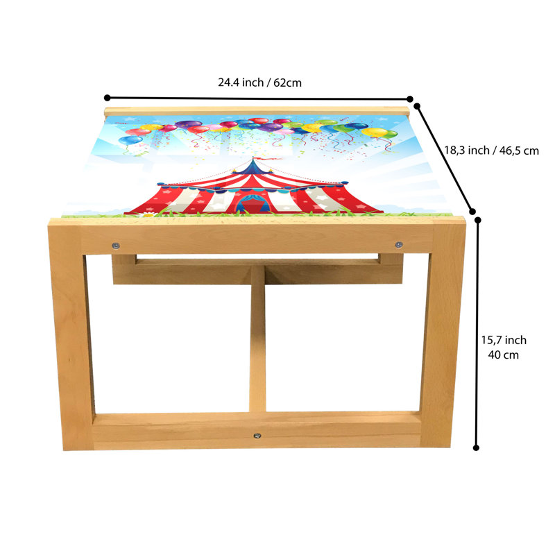 Jagvir Sled Coffee Table, 62cm H x 46cm W x 40cm D