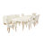 La Rachelle Extendable Solid Wood Base Dining Table