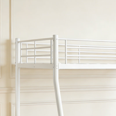 Twin Over Full Bunk Bed  WHITE