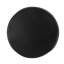 Table d'appoint moderne en béton léger avec fonction, l 15,83 po x P 15,83 po x H 18,21 po, noir, aucune table d'assemblage requise, complexe