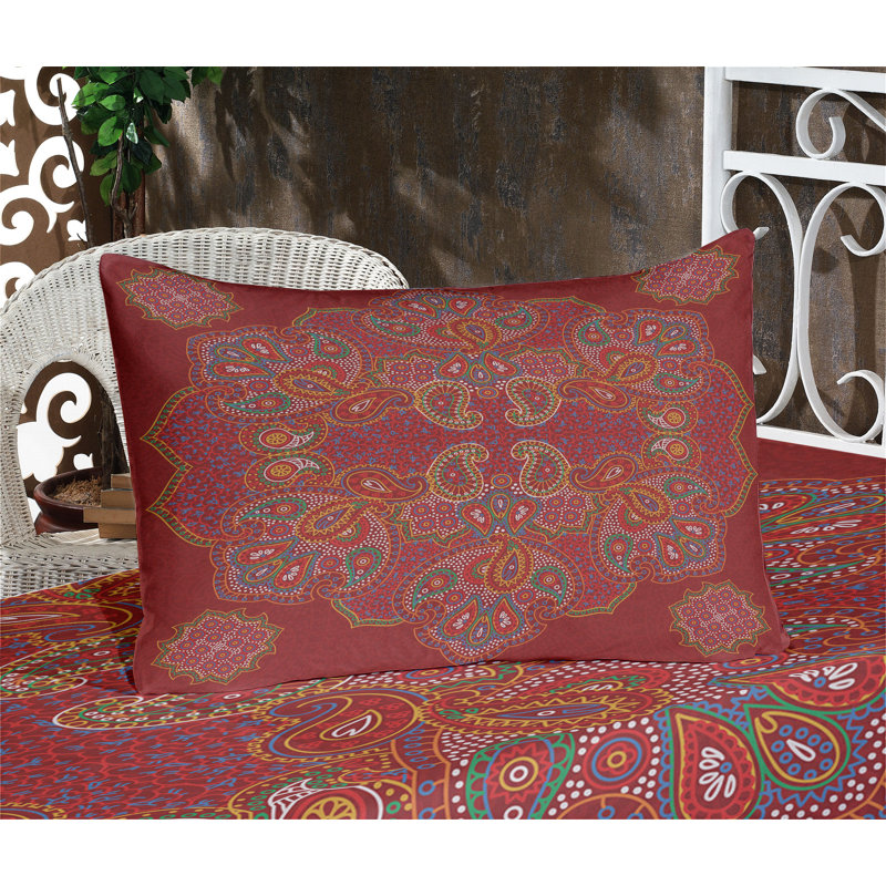 Ensemble de draps et taies décoratives Ambesonne, Ensemble de draps pour très grand lit californien