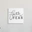 Faith over Fear Motto Minimal Clean - art textuel-66798326-66798325
