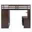 Lit mezzanine simple avec tiroirs, bureau et garde-robe-1101490000
