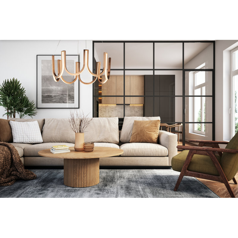 Fleisher 1 - Light Brushed Champagne LED Unique/Statement Pendant