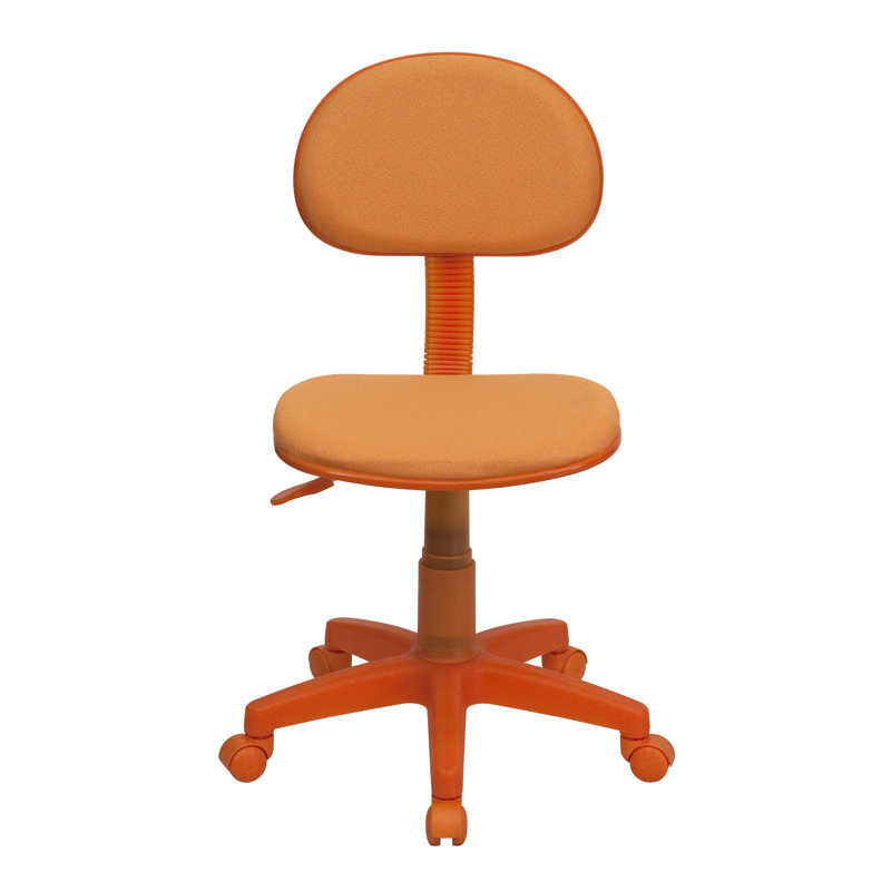 Chaise de bureau Camyra, Orange