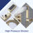 12" Rainfall Tub And Shower System With Handheld Shower And Tub Spout, 3-Function Wall Mounted Shower Faucet Set With Pressure Balance Valve-124844061