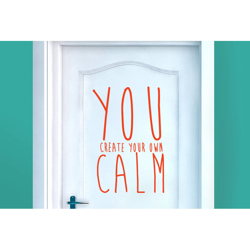 Wall Decal, Orange