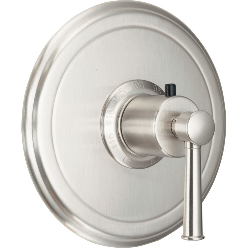 Miramar 1.8 GPM Styletherm 0.5" Thermostatic Shower System with Body Spray, Handshower on Slide Bar and Showerhead
