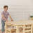 ECR4Kids 30in x 48in Rectangular Hardwood Table with 22in Legs, Childrens Furniture-102756779