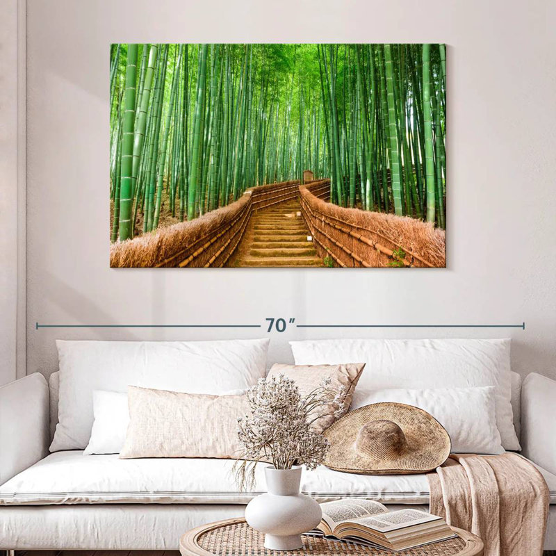 Forêt de bambous Alvord Kyoto, H 32 po x l 48 po