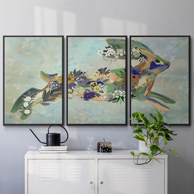 Fantastic Florals Hare, 3 pièces