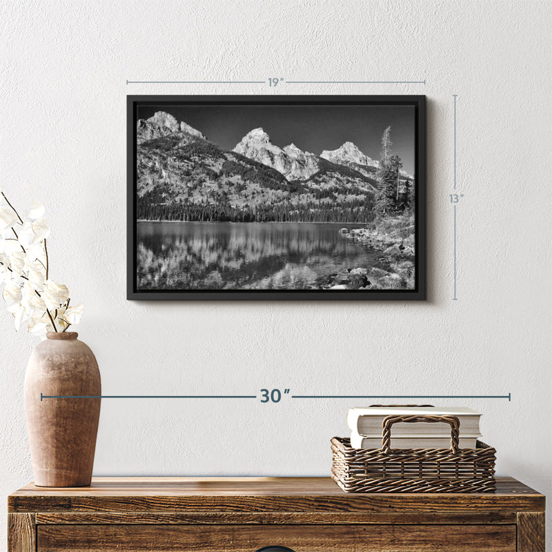 " Scenic Grand Teton ", 19" H x 13" W