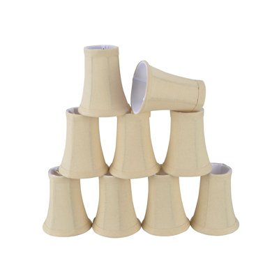 4'' H Linen Bell Lamp Shade