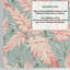 Tropical Leaf Wallpaper in Danish Pastel