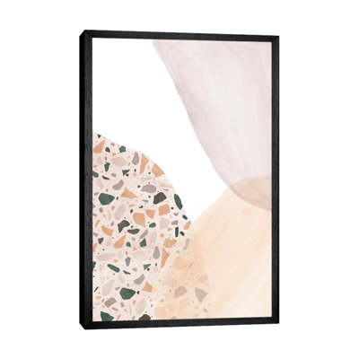 Terrazzo And Watercolour - Painting on Canvas