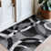 Mehul Woven Geometric Gray/Black/Ivory Area Rug – Modern Abstract Polypropylene Carpet for Living Room, Bedroom, Entryway, or Dining Room