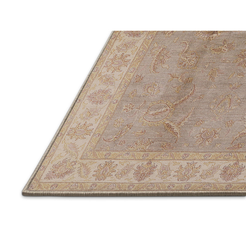 Tapis beige / gris Semund, Rectangle 8 pi x 12 pi