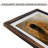 10 Pack Mixed Size Rustic Gallery Wall Frame Kit with LOVE & MAGIC Decor Signs