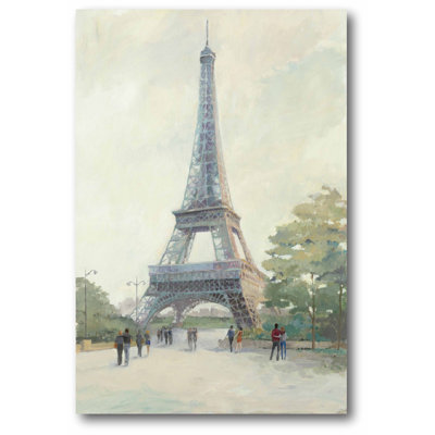 «Early Evening Paris», impression sur toile tendue