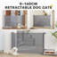 Stair Gate for Dogs Pet Gate Extends to Wide & Tall-124804278