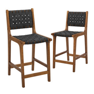 (Box:2 chairs)Dolorous 24" Counter Stool