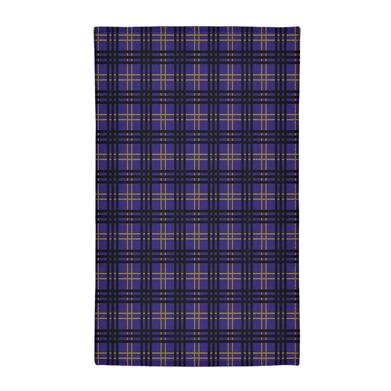 Tapis à carreaux mauve, Rectangle 5 pi x 7 pi