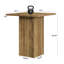 Table de bar carrée 31,1 "H