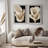 Framed Canvas wall Art, Vintage Abstract Wall pirnts for Bedroom-44424005-44424006