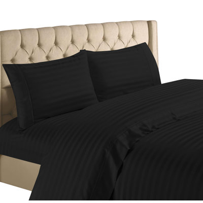 Ensemble de draps en coton de qualité égyptienne 600 fils