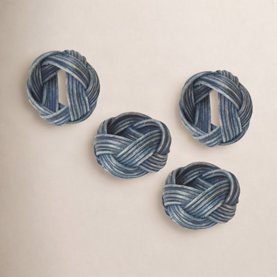 Dorothie Napkin Rings - Blue