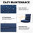 Adwin 6 Inch Thick Furniture Cushions, Modular Replacement Cushions (Cushions Only)-1955914619-1955914616
