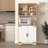 Pantry Cabinet With 2 Doors