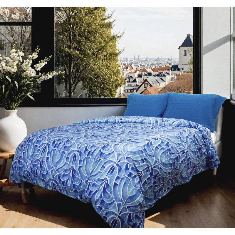 Etavonni Home Dar Bouazza, Twin Comforter + 1 Standard Sham