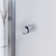 58'' - 60'' W x 57.38'' H Bypass Semi-Frameless Tub Door with Frosted Glass