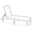 Keter Jaipur Reclining Sun Lounger-86451853