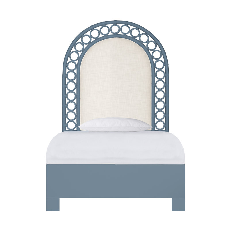 Solana Platform Bed, Twin, Regatta Blue