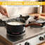 8 - Piece Non-Stick Aluminum Cookware Set