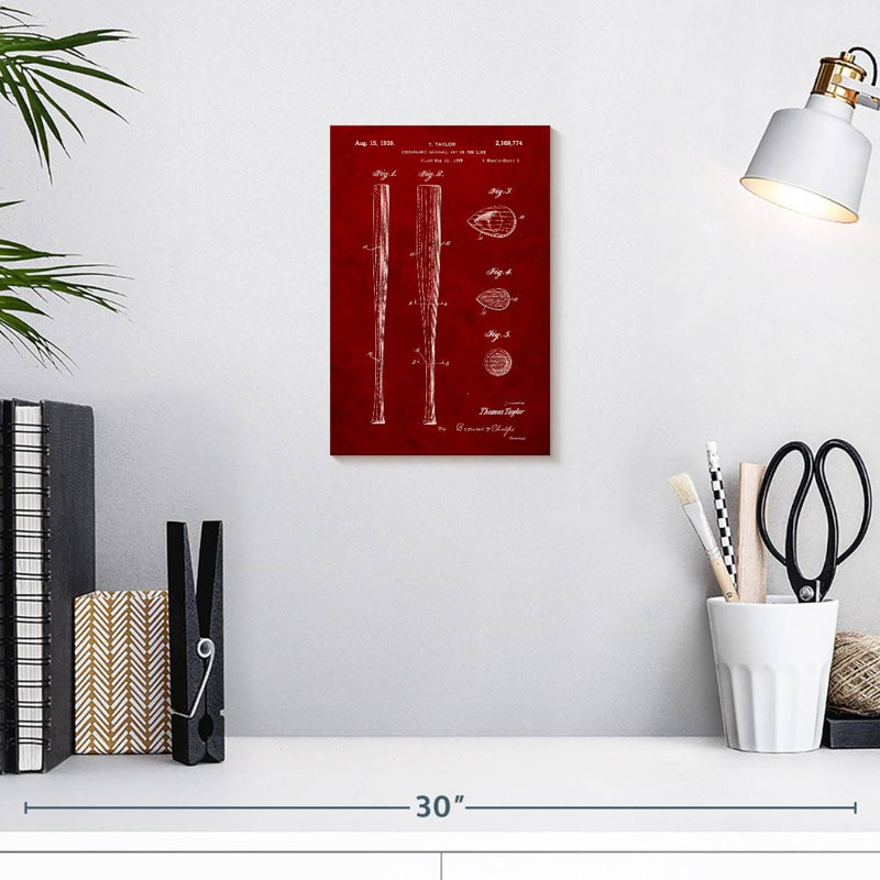 Laelle Burgundy IX, 12" H x 8" W