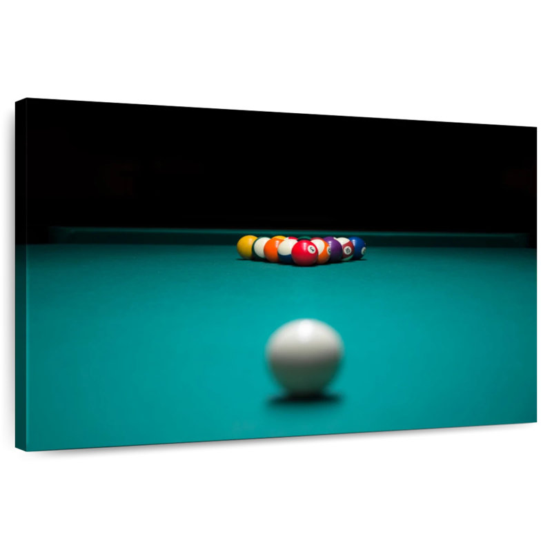 Pool Table, 8" H x 12" W