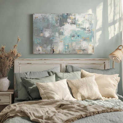 Toile tendue turquoise souvenirs