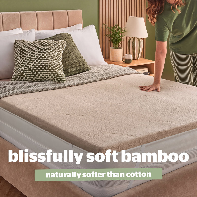 Silentnight Bamboo Mattress Topper, Single