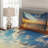 Hypnotic Coastal Polyester Coverlet