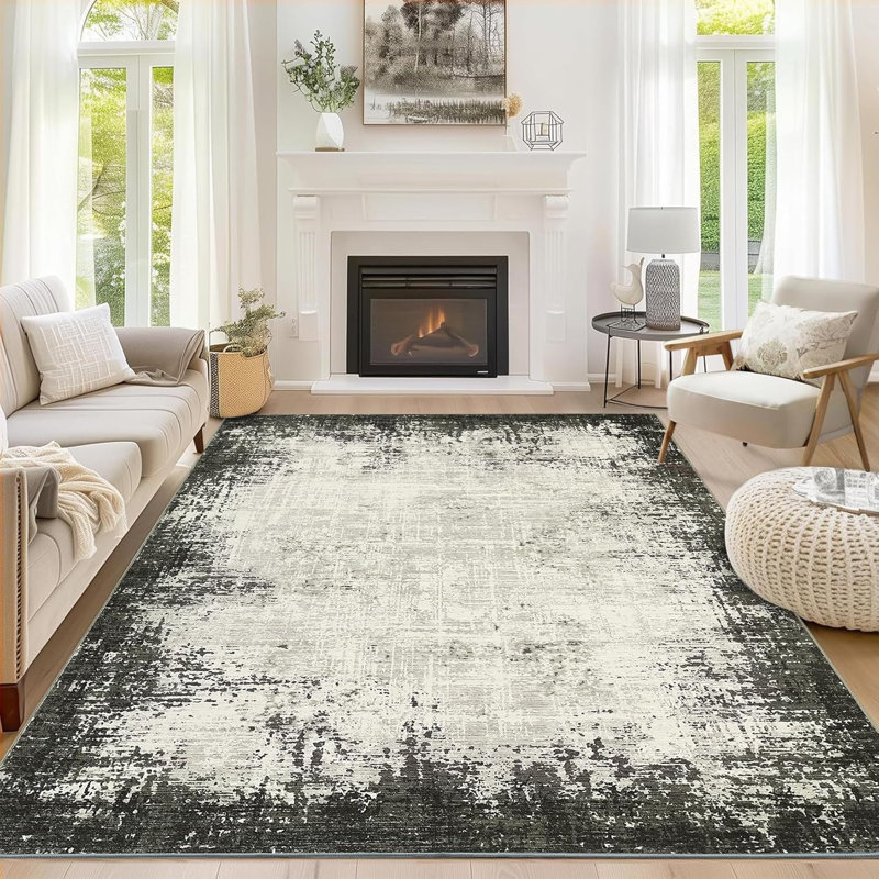 Tapis de salle à manger 5 x 7 po, Rectangle 9 pi x 12 pi