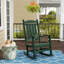 Chaise berçante d'extérieur en plastique Vinnie Potwin-1240043752